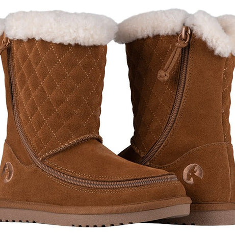 Chestnut BILLY Cozy Quilt Lux Boots - BILLY Footwear® Canada