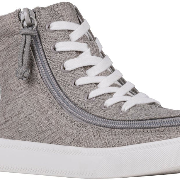 Grey Jersey BILLY Classic Lace Highs - BILLY Footwear® Canada