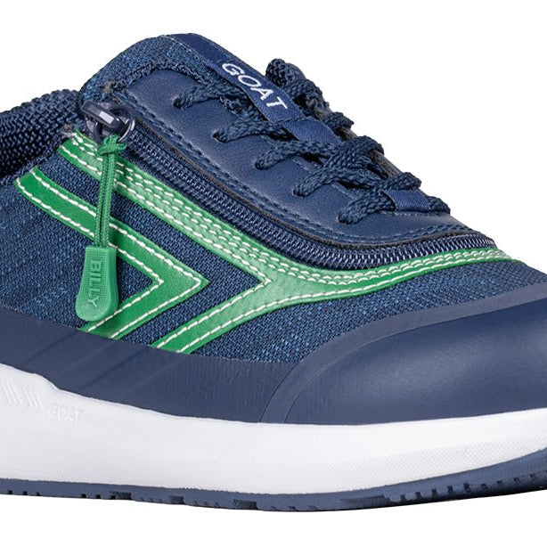 Navy/Green BILLY Goat AFO-Friendly Shoes - BILLY Footwear® Canada