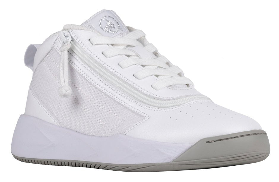 White BILLY Sport Hoop Athletic Sneakers - BILLY Footwear® Canada